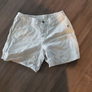 North face pin stripe shorts